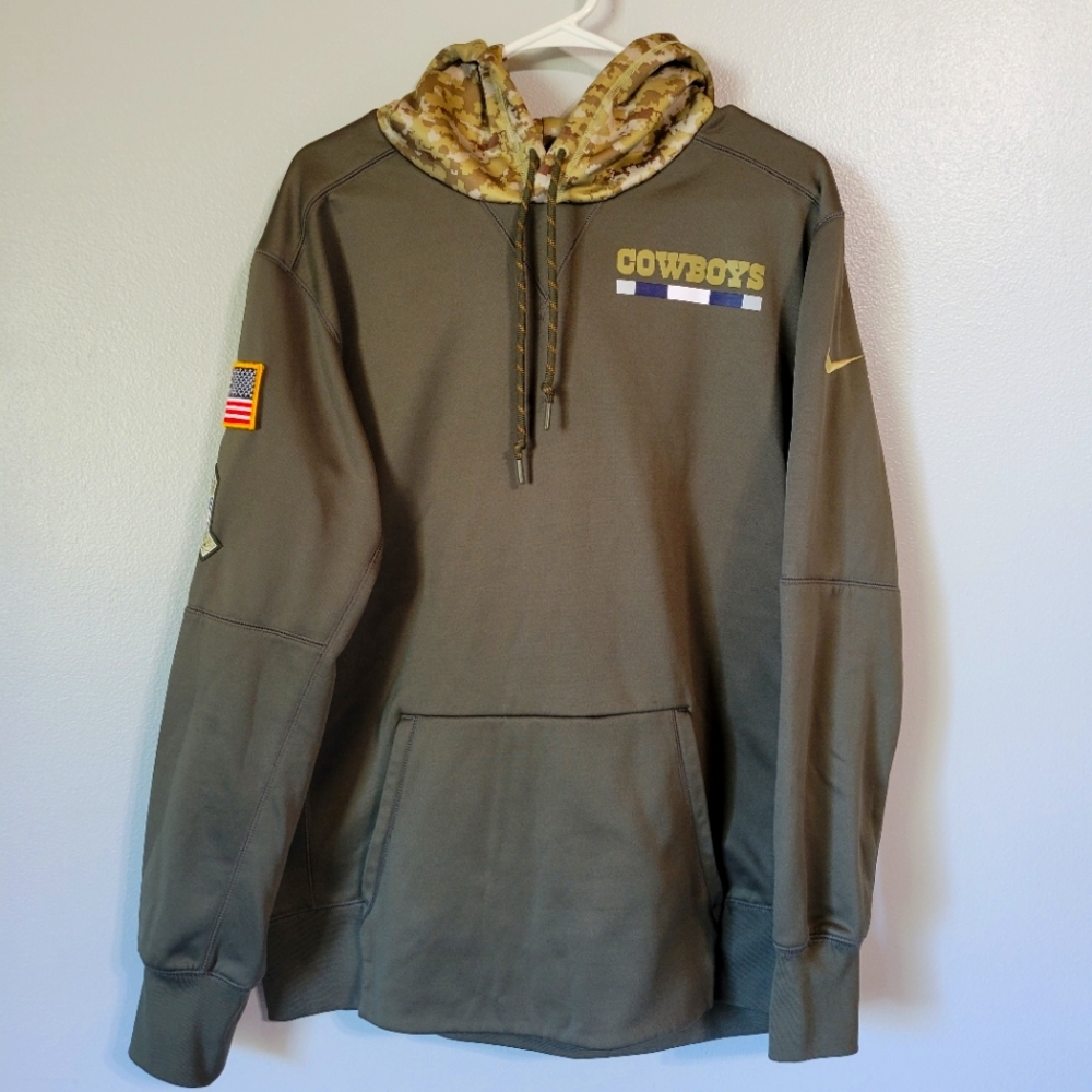 Dallas Cowboys Nike Salute Sweater Hoodie